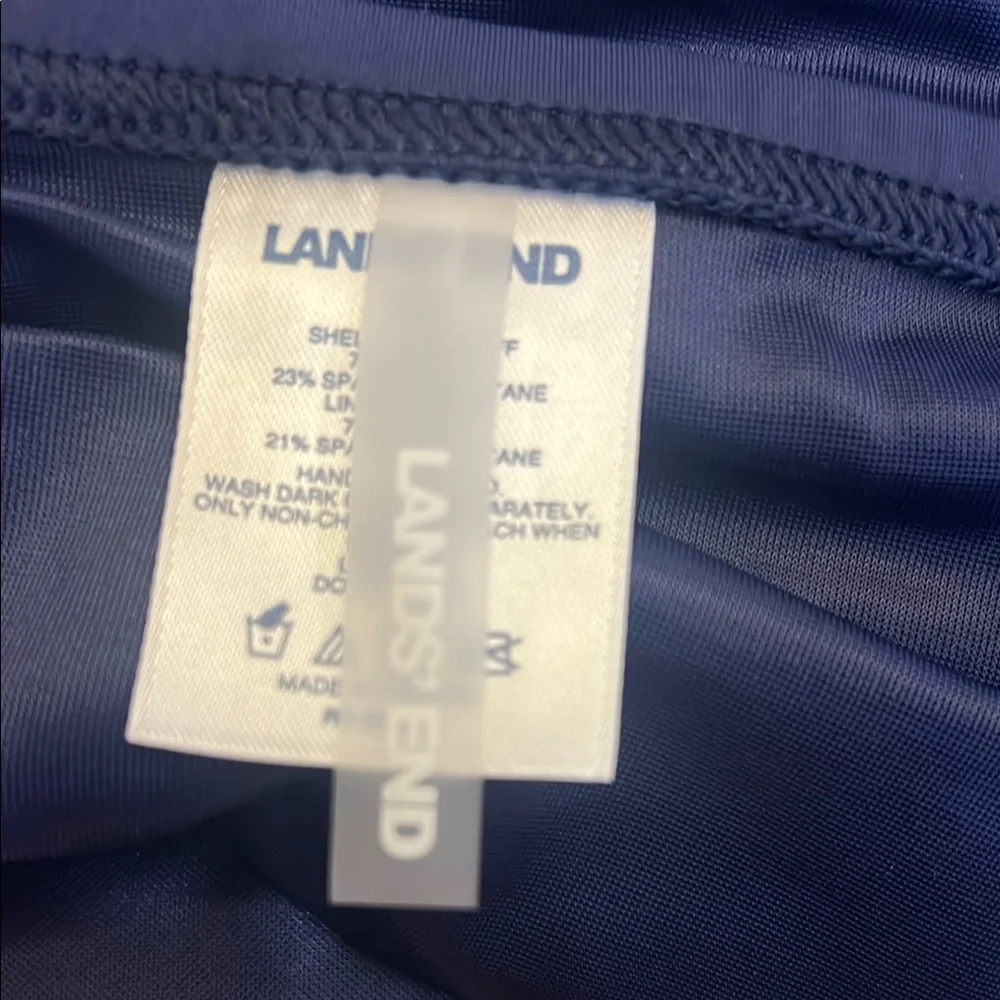 Lands' End Women's Plus Size Tummy Control Swim Skirt Size 18W‎
